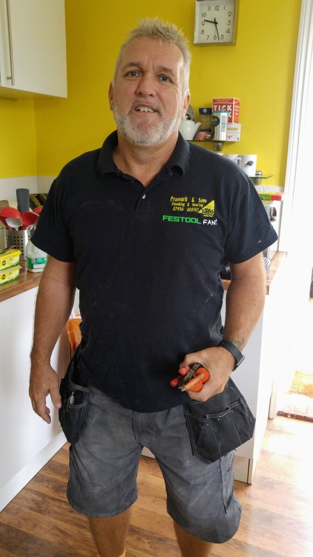 Mark, central heating engineer at Promark and Sons